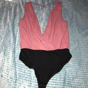 Dusty pink/purple Body Suit